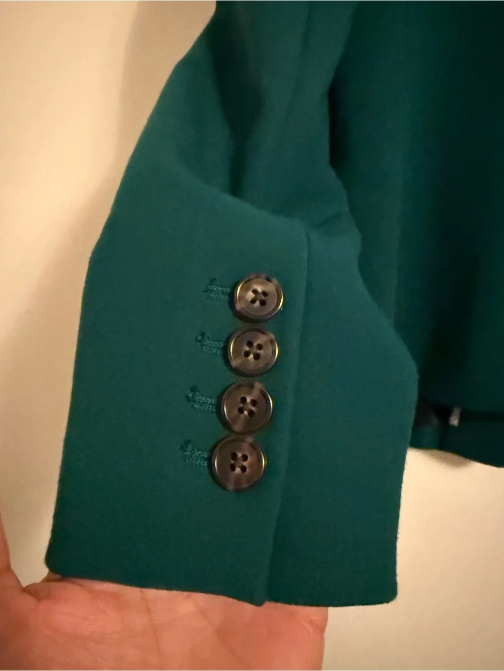 J.Crew Regent Blazer in a dark forest or spruce green